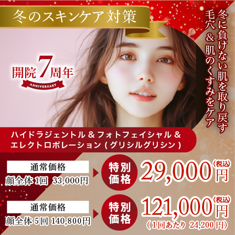 毛穴&肌のくすみをケア