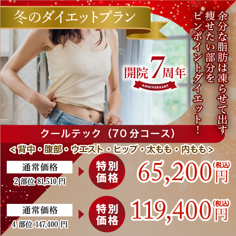 余分な脂肪は凍らせて出す痩せたい部分をピンポイントダイエット！