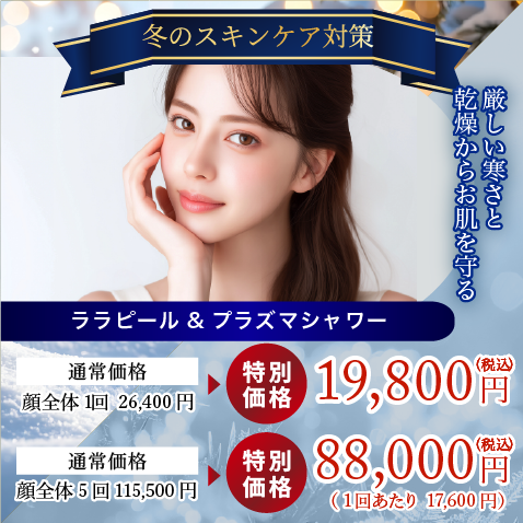 厳しい寒さと乾燥から肌を守る